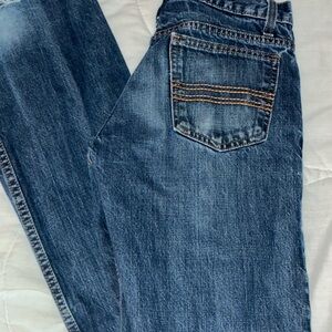 Cinch Men's Dark Blue Straight Jeans